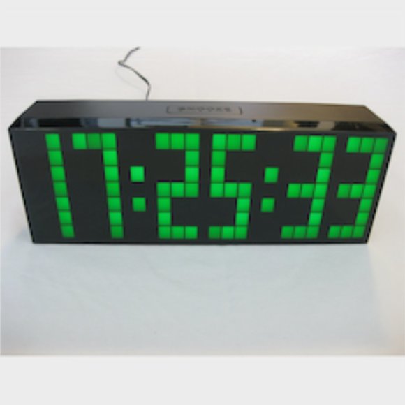 Digital JUMBO Modular LED Display Clock "Green LED" (As New) - Picture 7 of 16